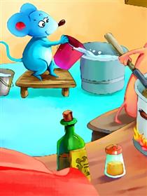 老鼠、小鸟和香肠漫画