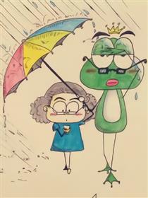 我与青蛙先生的生活杂记漫画
